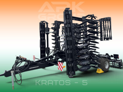 Борона дискова "KRATOS" BDAD-5 з рублячим котком