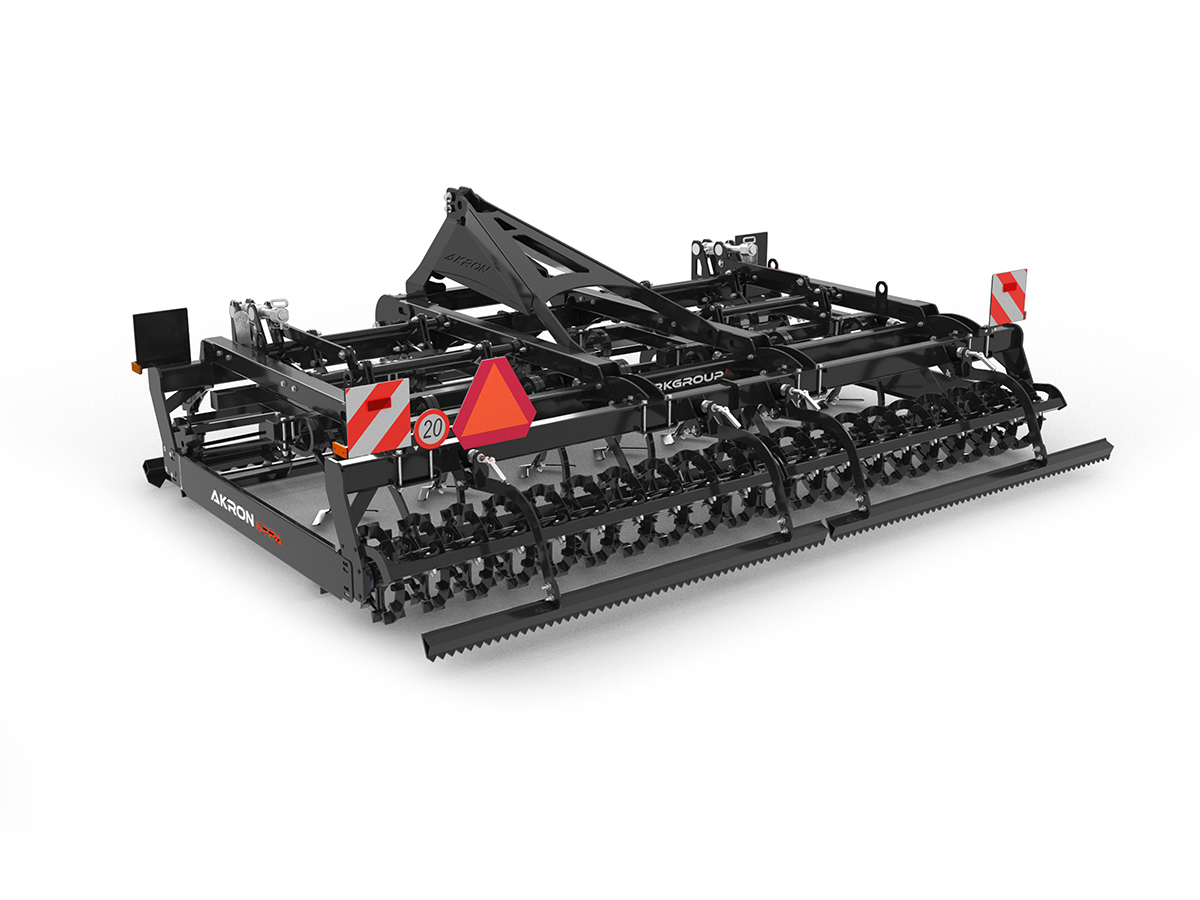 Передпосівний навісний компактор Akron 3м