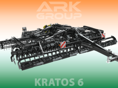 Борона дискова "KRATOS" BDAD-6 з рублячим котком