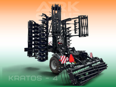 Борона дискова "KRATOS" BDAD-4 з рублячим котком