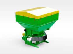 Навісний розкидач солі, піску та сумішей